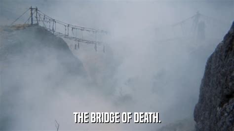 Monty Python Bridge of Death Script 的图像结果