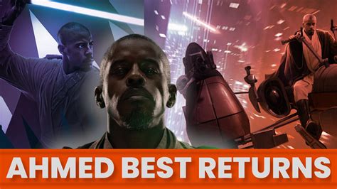 Ahmed Best talks about returning to the world of Star Wars