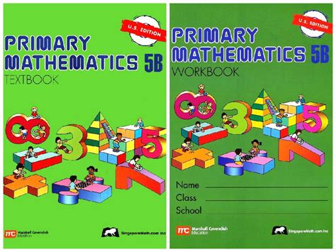 Singapore Math: Primary Mathematics 5B SET--Textbook and Workbook (US ...