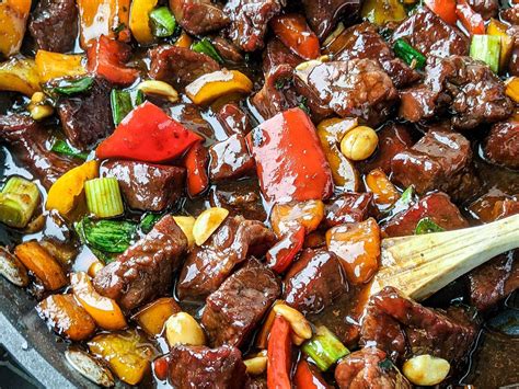 Kung Pao Beef - Recipe by Blackberry Babe