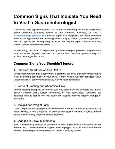 Common Signs That Indicate You Need to Visit a Gastroenterologist.docx