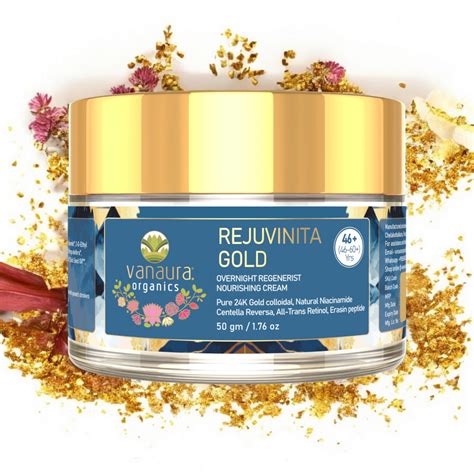Rejuvinita Gold 46+ (For 46-60+Yrs) - Gold-infused Anti-Aging cream ...