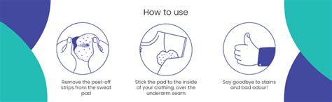 Buy Bliss Natural Disposal Underarm Sweat Pads