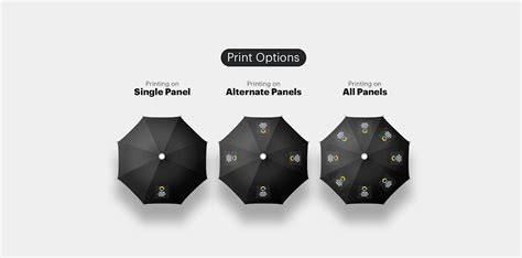 Single Fold Umbrellas | One Fold Umbrella | VistaPrint