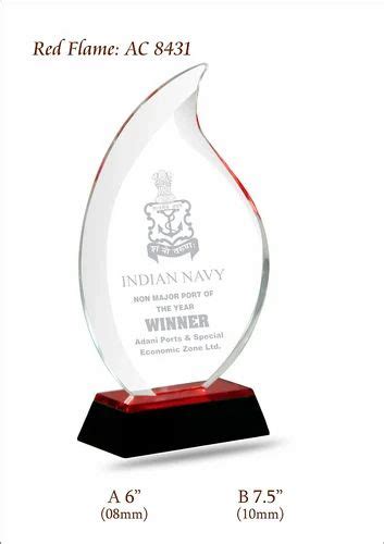 Acrylic Trophies - Acrylic Trophy Memento Manufacturer from Mumbai
