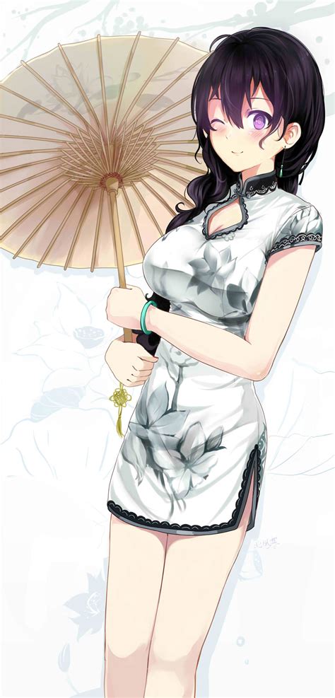 动漫美图丨中国旗袍美到极致,美哭了!旗袍少女特辑