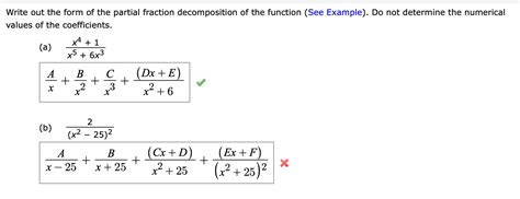 Image result for Partial Fraction Decomposition Examples