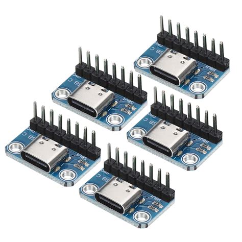 Sourcing Map 5pcs Usb Type C Breakout Board Female 2 | Desertcart INDIA