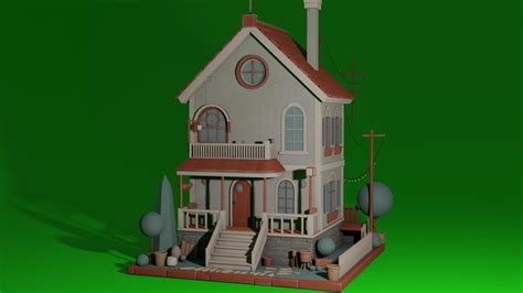 Image result for Python Animate 3D House