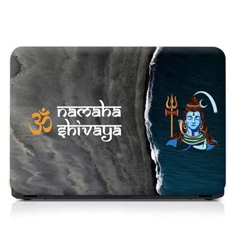 Full Panel Laptop Skin - Lord Shiva Black Sand – SkinsLegend