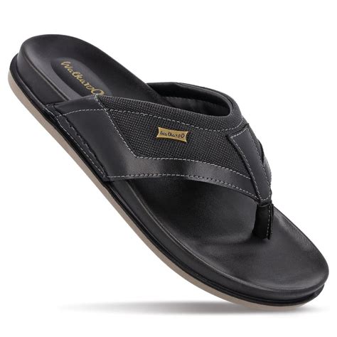 Buy Men's Daily Wear Comfort Sandals (WE1020 Black) Online – Walkaroo ...