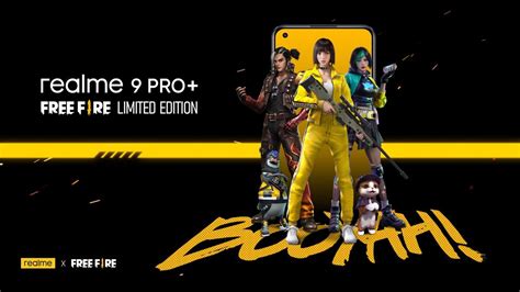 Realme 9 Pro+ Free Fire Limited Edition Smartphone Announced
