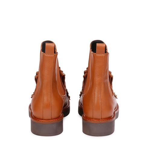 Saint Maeve Cuoio Leather High Studded Boots – SaintG India