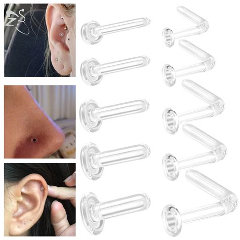 Nose Piercing Clear Retainer