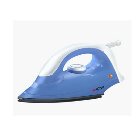 Activa ABS Coral 900 Watts Light Weight Dry Iron (Blue and White) – LX ...