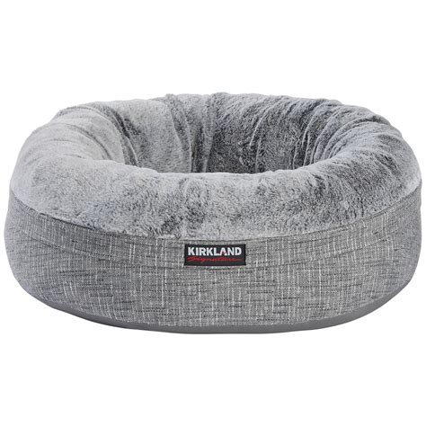 Kirkland Signature Dog Nest Bed 24 Inch - Grey Textured | Costco Australia