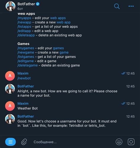 Weather Bot Telegram in Python 的图像结果