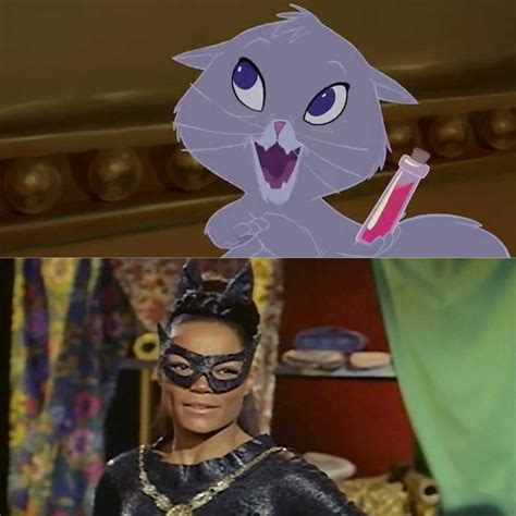 In The Emperor's New Groove (2000) Yzma (voiced by Eartha Kitt) gets ...