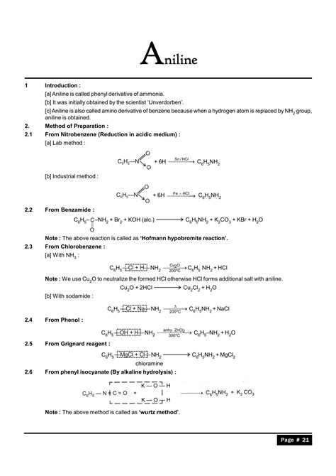 Nitrogen Compounds Notes for Class 12, IIT JEE & NEET