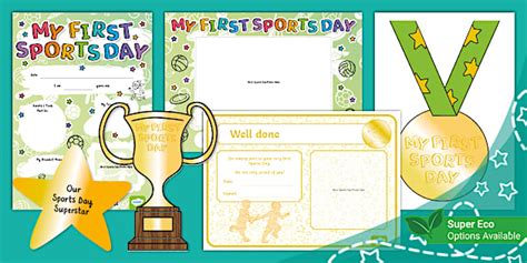First Sports Day Keepsake Pack