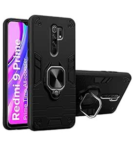 Pikkme D5 Tough Armor Bumper Back Cover Case for Redmi 9 Prime,Poco M2 ...