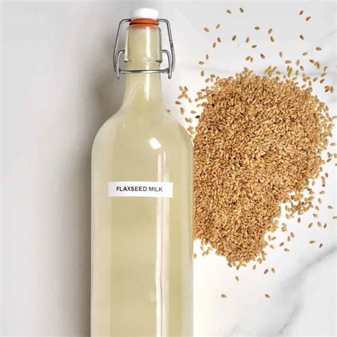 Homemade flaxseed milk | Recipe Cart | Recipe Cart