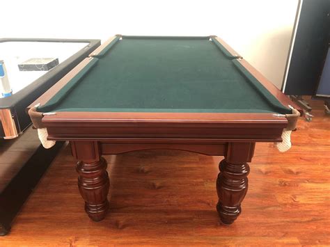 Special --- 8 Foot Slate Royal Mahogany Pool Table