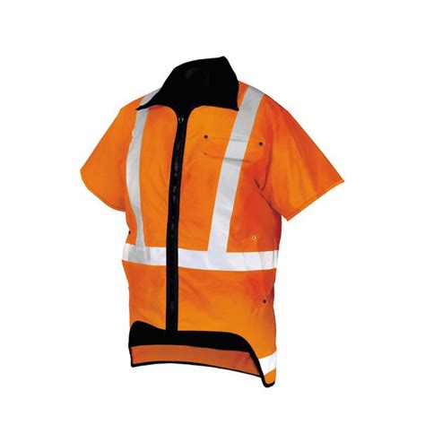 Kaiwaka Tufflex TTMC Orange High-Viz Short Sleeve Vest - Drift Outdoors