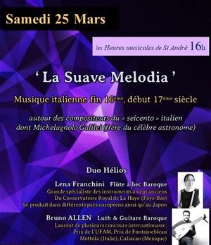 Instruments rares en Concert : Flute baroque & Luth - Eglise Saint ...