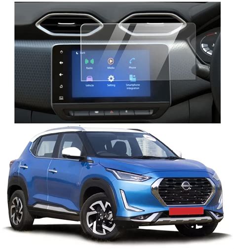 Sheil Touch Music System Screen Guard Designed for Nissan Magnite XE (8 ...
