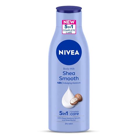 NIVEA Shea Smooth 200ml Body Lotion | 48 H Moisturization | With Deep ...