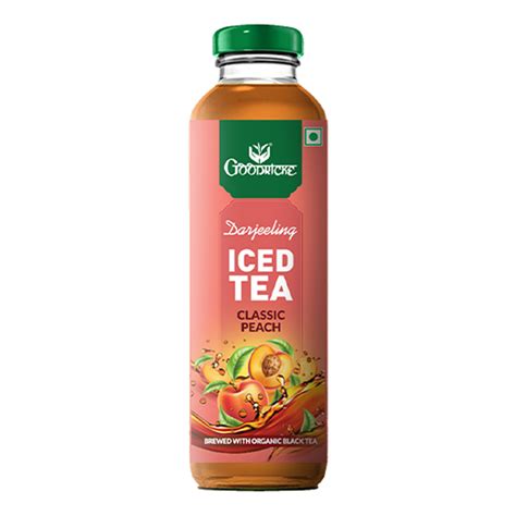 Goodricke Darjeeling Iced Tea – Classic Peach (Brewed with Organic Bla