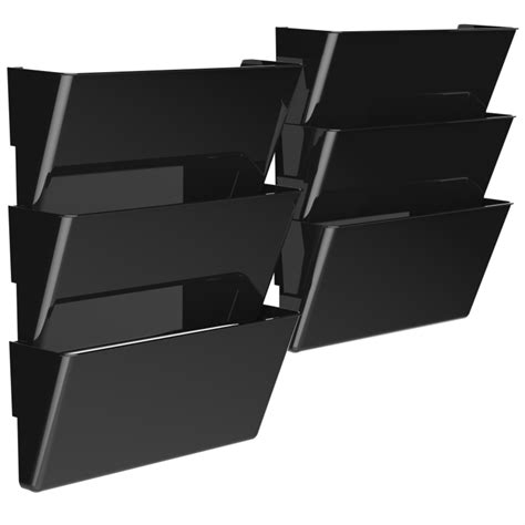 Storex Unbreakable Wall File, Legal, Black (Case of 6) | Michaels