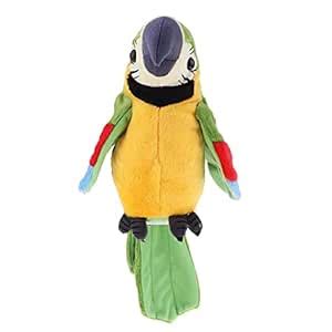 Buy CALANDIS™ Plush Stuffed Toys Bird Cartoon Talking Parrot Toy for ...
