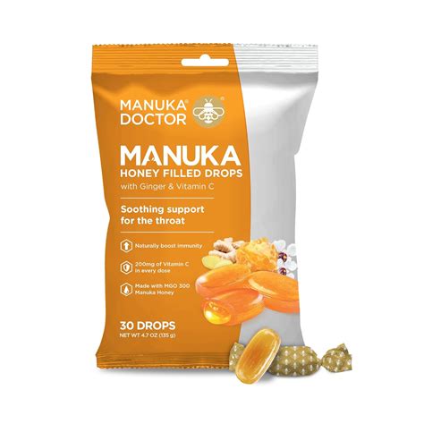 Amazon.com : Manuka Doctor Cough Drops, Manuka Middles, 30 Honey Filled ...