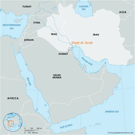 Shatt Al-Arab | Iran-Iraq War, Map, & Facts | Britannica