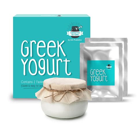 Buy Zoh Greek Yogurt Starter Culture - Make Your Own Delicious and y ...