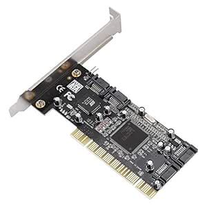PCI SATA RAID Control Card with 4 Internal SATA Port, 1.5Gb / s ...