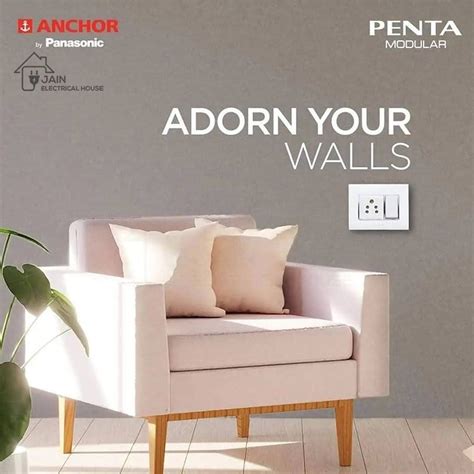 Anchor Penta Modular 6AX 2Way Switch, 1M (65002)