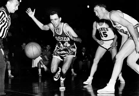 Why Boston Celtics great Bob Cousy is known as the…