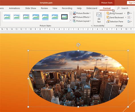 Mask images to clip shape in PowerPoint (2022) | SlideLizard®