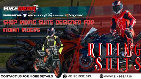 Shop Riding Suits Designed for Indian Riders