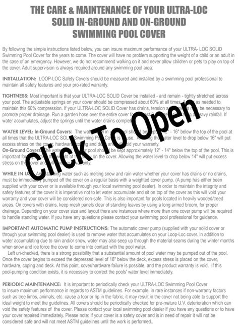 Image result for How to Install Loop Loc Pool Cover