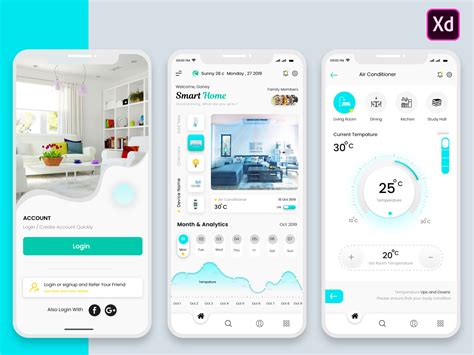 Smart Home Controller Mobile App | Search by Muzli