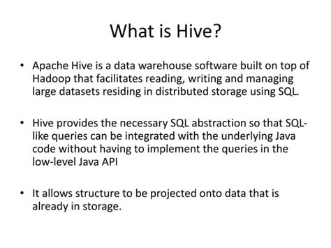 Image result for Hive Java