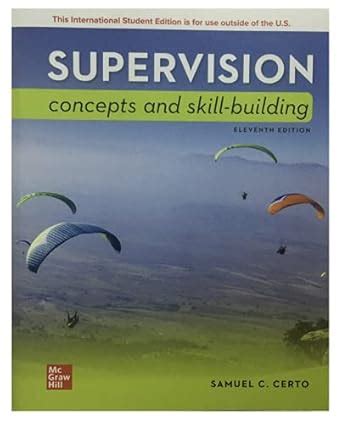Buy SUPERVISION: CONCEPTS AND SKILL-BUILDING Book Online at Low Prices ...