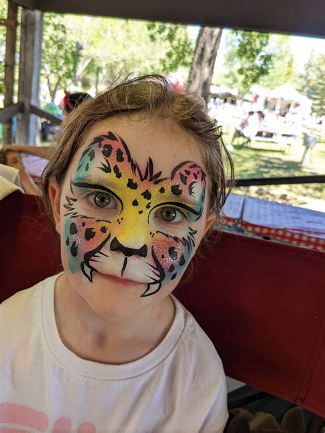 Kids Leopard Face Paint