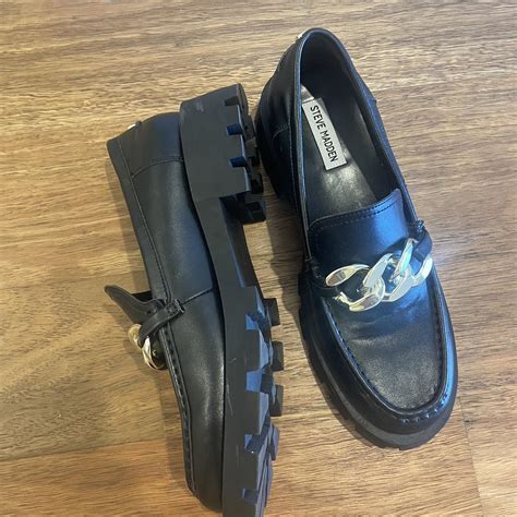 Steve Madden chunky 90s loafer. Size women’s UK9 /... - Depop