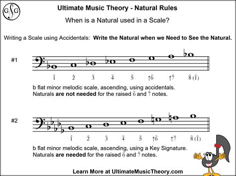 Accidental Rules #1 - Natural Rules - Ultimate Music Theory
