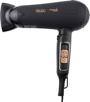 Wahl WCHD8-1324 Argan Oil Infused Hair Dryer; 3 Heat & 2 Speed Settings ...